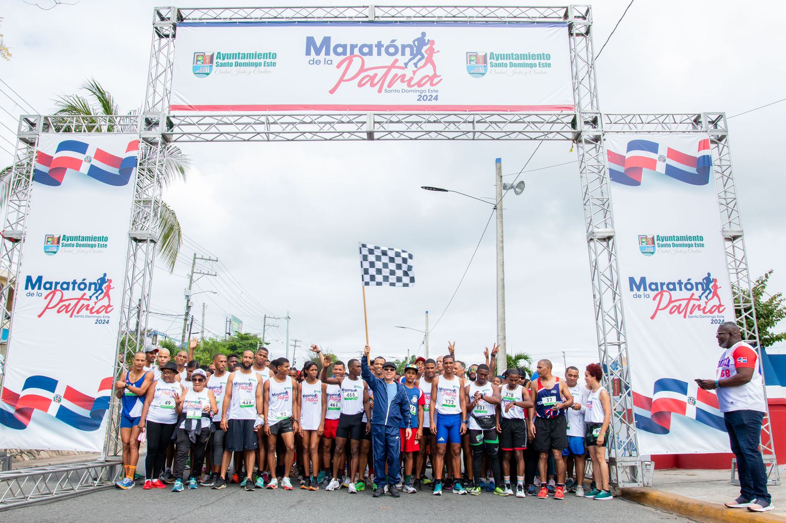 El Ayuntamiento de Santo Domingo Este realiza el Maratón de la Patria 2024