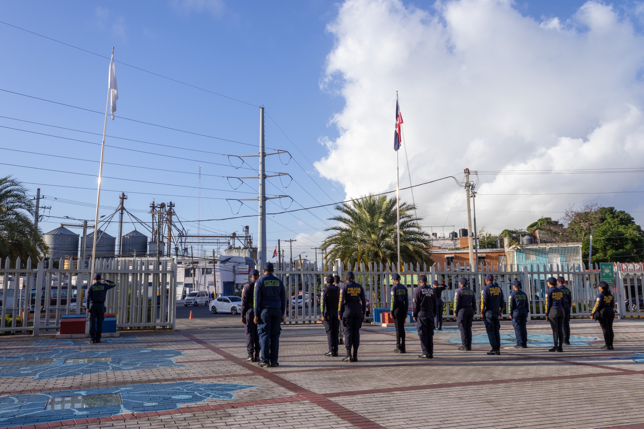 Ayuntamiento de Santo Domingo Este realiza su acostumbrado acto en honor a los símbolos patrios