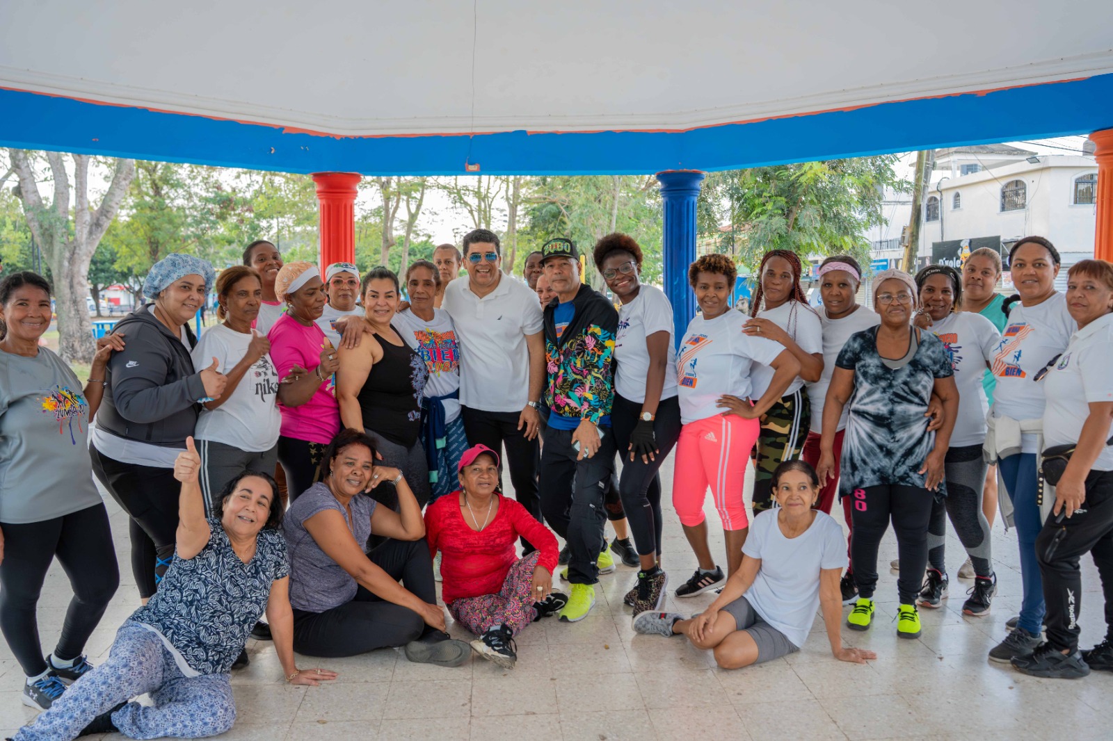 Dío Astacio impulsa jornadas semanales de salud preventiva en parques de Santo Domingo Este