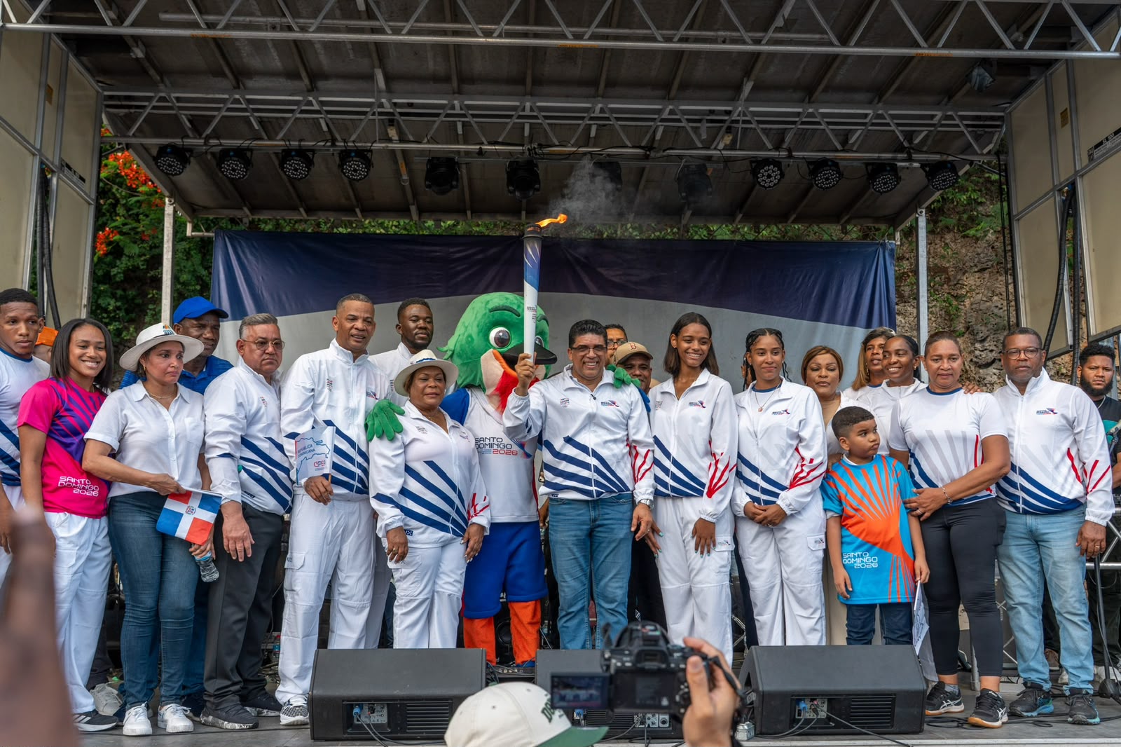 Santo Domingo Este recibe la antorcha de los XXV Juegos Centroamericanos y del Caribe Santo Domingo 2026