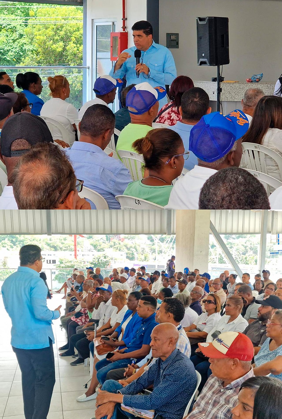 Alcalde Dío Astacio coordina acciones comunitarias con alcaldes pedáneos